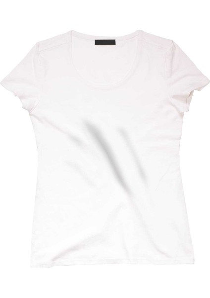 Baskısız Basic Bayan Tshirt