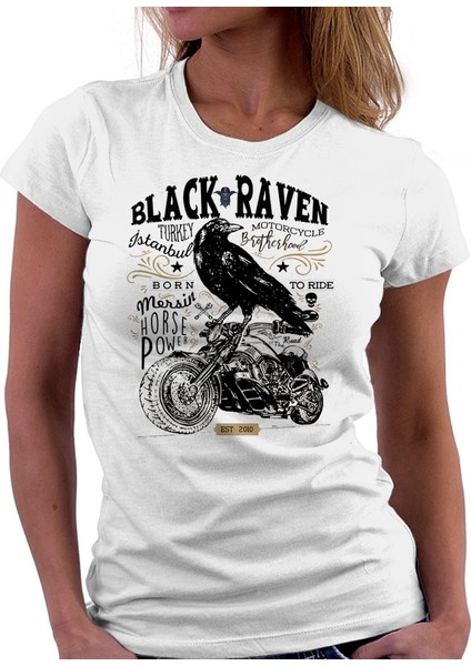 Black Raven Original Merchant Bayan Tshirt
