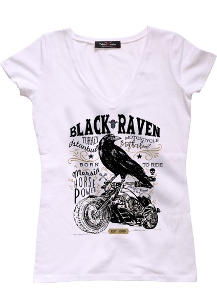 Black Raven Original Merchant Bayan Tshirt