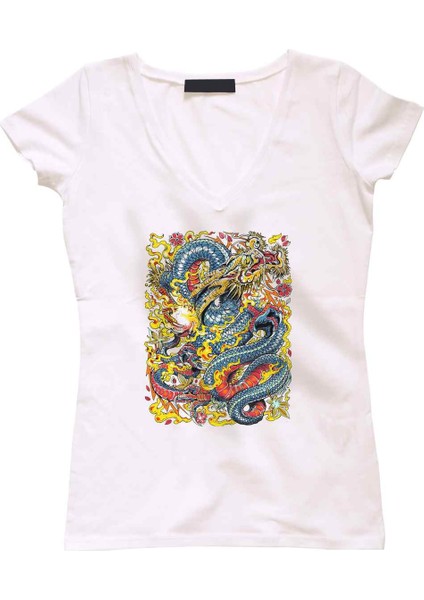 Dragon 1 Bayan Tshirt