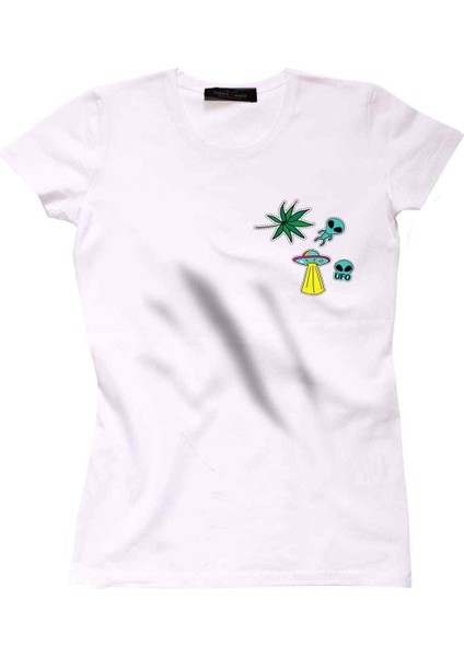 Drugs And Aliens Bayan Tshirt
