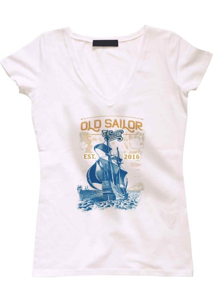 Old Sailor Sailor Series Bayan Tshirt