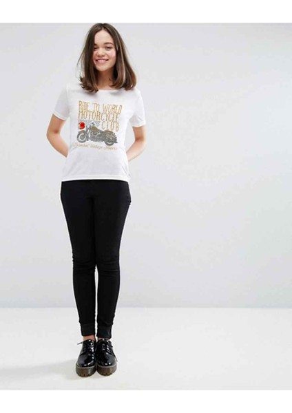 Ride To World Bayan Tshirt