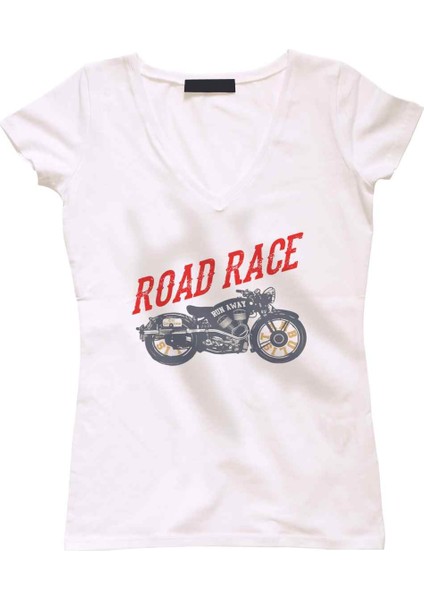 Road Race Bayan Tshirt