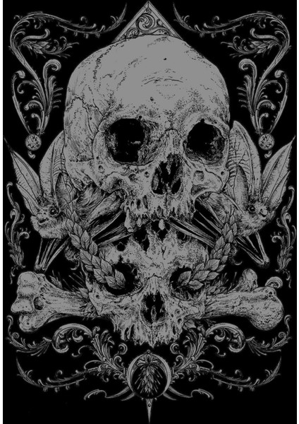 Skull Totem Bayan Tshirt