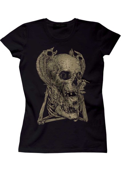 Skull Tottem Bayan Tshirt