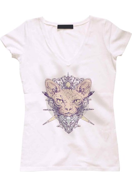 Sphynx Cat Bayan Tshirt