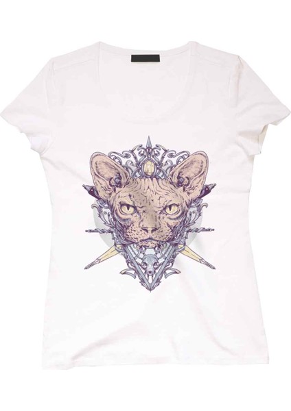 Sphynx Cat Bayan Tshirt