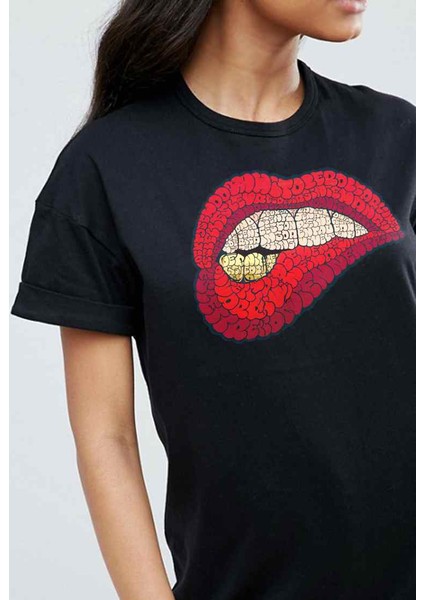 Streoit Lips Bayan Tshirt
