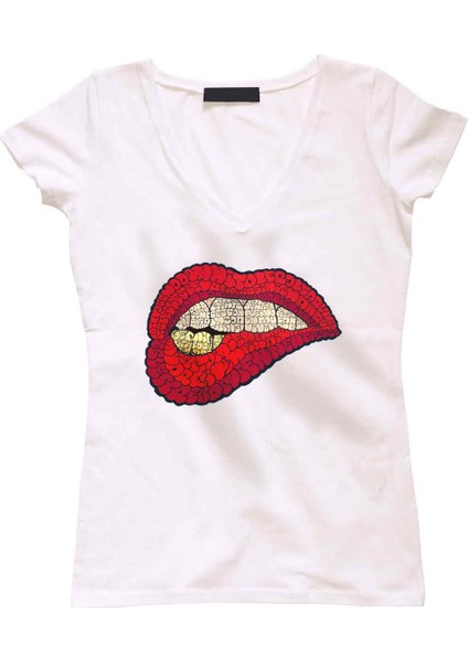 Streoit Lips Bayan Tshirt