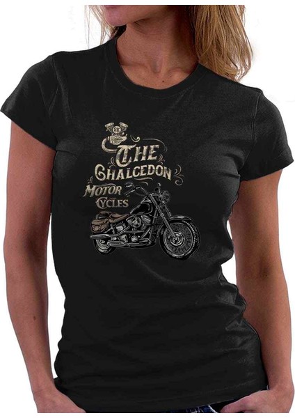 The Chalcedon Motorcycles Bayan Tshirt