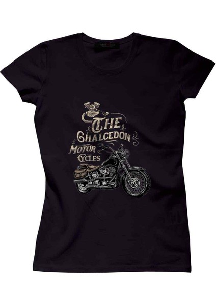 The Chalcedon Motorcycles Bayan Tshirt