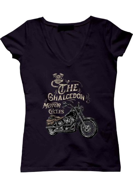 The Chalcedon Motorcycles Bayan Tshirt
