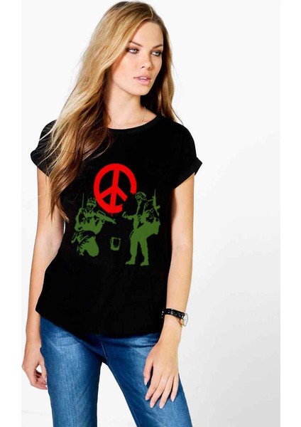 War Peaceer Bayan Tshirt