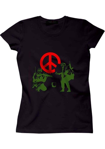 War Peaceer Bayan Tshirt