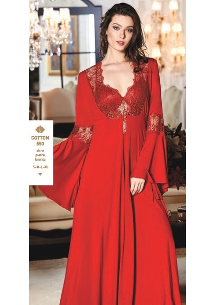 550 Çeyizlik Dantelli Penye Altılı Set