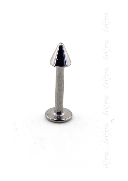 Vücut Piercing 11 Mm Gümüş Renk Çene Dil P348