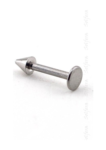 Vücut Piercing 11 Mm Gümüş Renk Çene Dil P348