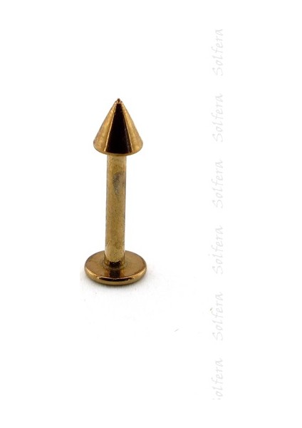 Vücut Piercing 11 Mm Altın Renk Çene P349