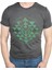 Triangles Antrasit Bisiklet Yaka Erkek T-Shirt 4