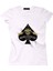 Black Spade Motorcycle Bayan Tshirt 4