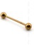 28 Mm Altın Renkli Kulak Vücut Piercing P359 1