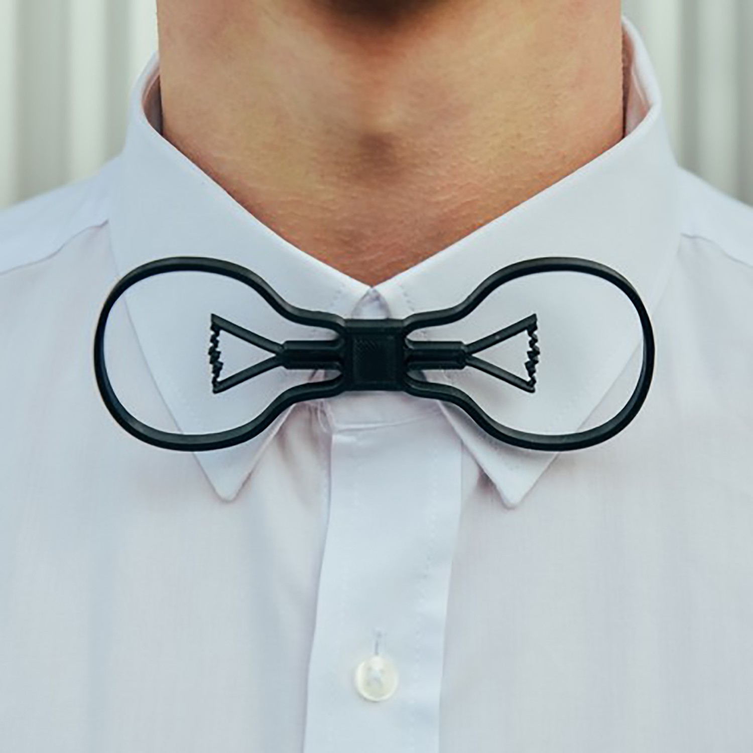 Mumu 3D Lightbulb Bow Tie Ampül Tasarım Papyon