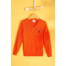 U.S. Polo Assn. Kız Çocuk Triko Kazak 50213275-Vr047