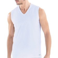 Blackspade 9227 V Yaka Kolsuz Bol Kesim Erkek Atlet 2'li