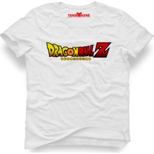 Tshirthane Dragon ball z Logo Erkek T-Shirt