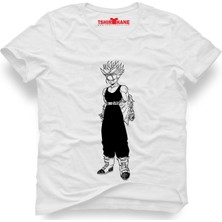 Tshirthane Dragon ball trunks Erkek T-Shirt