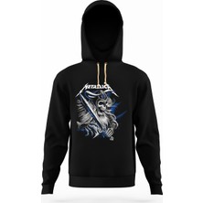 Tshirthane metallica hartwall arena finland 2018 Erkek Sweatshirt