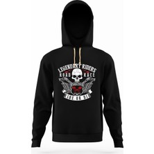 Tshirthane American ride or die Erkek Sweatshirt