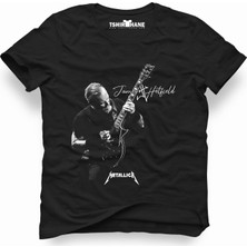 Tshirthane Metallica James Hetfield  guitar Erkek T-Shirt