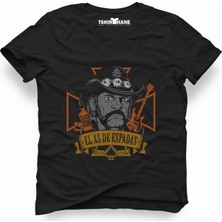 Tshirthane motörhead Lemmy Kilmister viski Erkek T-Shirt