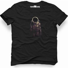 Tshirthane Nasa uzay Astronot  Dünya Ay Erkek T-Shirt