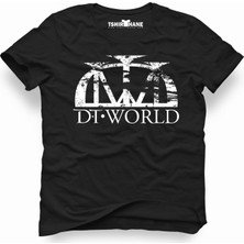 Tshirthane Dream Theater wold black Erkek T-Shirt