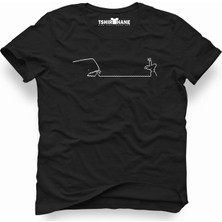 Tshirthane La linea trt cizgi adam swimming Erkek T-Shirt