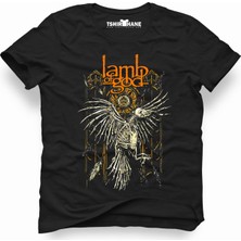 Tshirthane Lamb of God crow Erkek T-Shirt