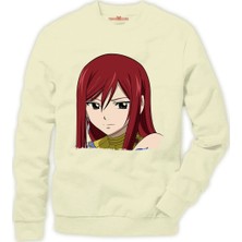 Tshirthane Fairy Tail Glass Anime Erkek Sweatshirt