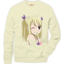 Tshirthane Fairy Tail Glass Anime Erkek Sweatshirt