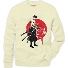 Tshirthane One piece Luffy Nami zoro ... Erkek Sweatshirt