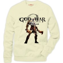 Tshirthane God Of War Kratos Gow Erkek Sweatshirt
