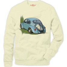 Tshirthane Volkswagen beetle vw vosvos Erkek Sweatshirt