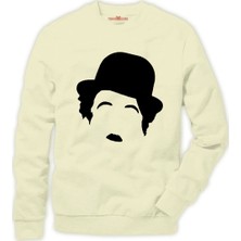 Tshirthane Charlie chaplin old Erkek Sweatshirt
