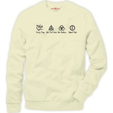 Tshirthane Led zeppelin name Erkek Sweatshirt