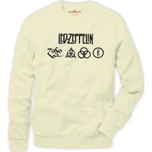 Tshirthane Led zeppelin sembol Erkek Sweatshirt