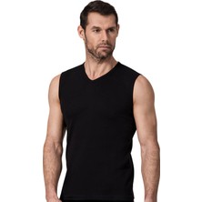 Namaldı 118 R Ribana V- Yaka 0- Kol Renkli Erkek Atlet