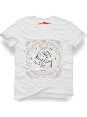 Tshirthane Kova Burcu Aquarius Erkek T-Shirt
