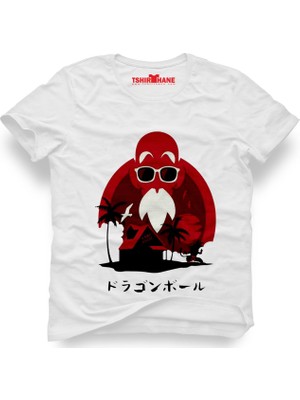 Tshirthane Dragon ball Master Rohi Erkek T-Shirt